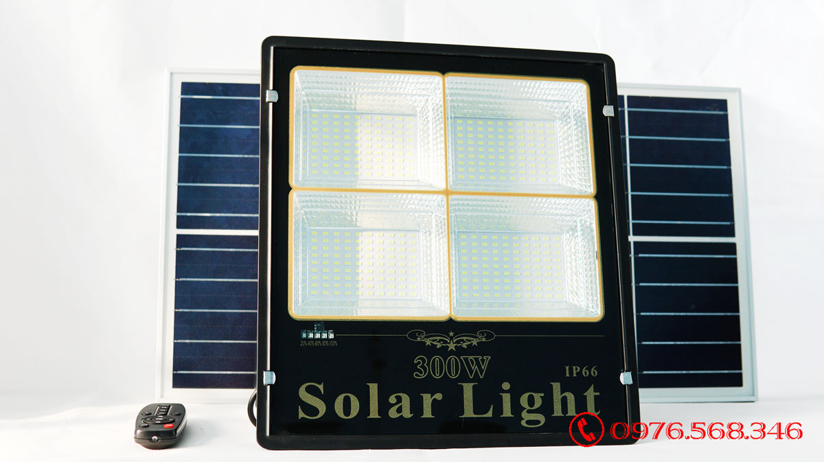 Đèn pha năng lượng mặt trời 300W cao cấp Roiled RP4-300W